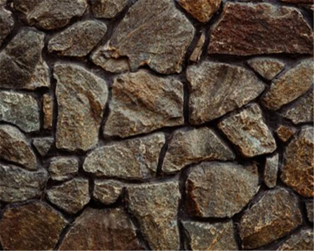 Beibehang Culture stone wallpaper 3D stereo retro nostalgia brick wallpaper bar background wall paper home decor papel parede
Beibehang Culture stone wallpaper 3D stereo retro nostalgia brick wallpaper bar background wall paper home decor papel parede