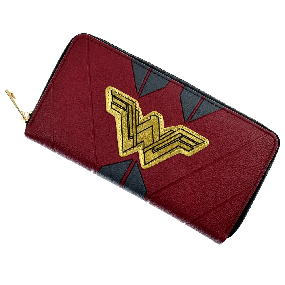 Новое поступление Длинный кошелек DC Wonder Женский для молодых женщин женские
