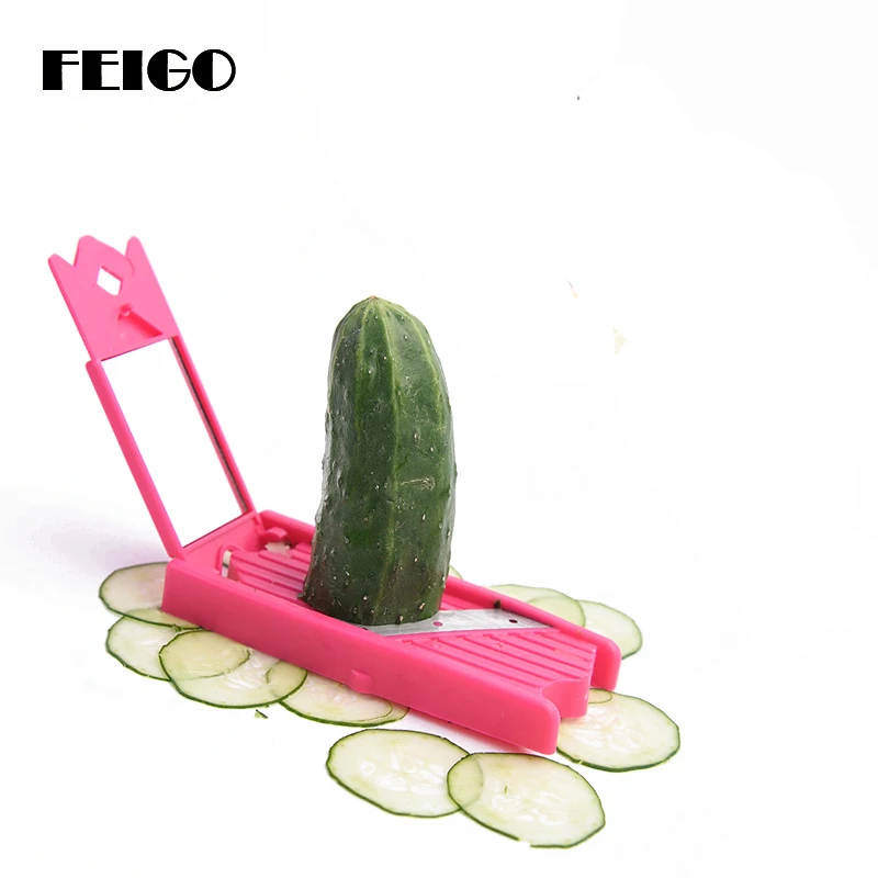 FEIGO 1Pc Make Up Mask Slicer Cucumber Beauty Cucumber Mask Cutter Beauty Device Kitchen Gadget Tool Vegetable Fruit Cutter F236
FEIGO 1Pc Make Up Mask Slicer Cucumber Beauty Cucumber Mask Cutter Beauty Device Kitchen Gadget Tool Vegetable Fruit Cutter F236