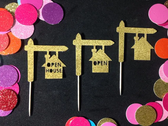 glitter Real Estate Party Cupcake Toppers Engagement Bachelorette birthday Wedding Bridal Shower toothpicks
glitter Real Estate Party Cupcake Toppers Engagement Bachelorette birthday Wedding Bridal Shower toothpicks