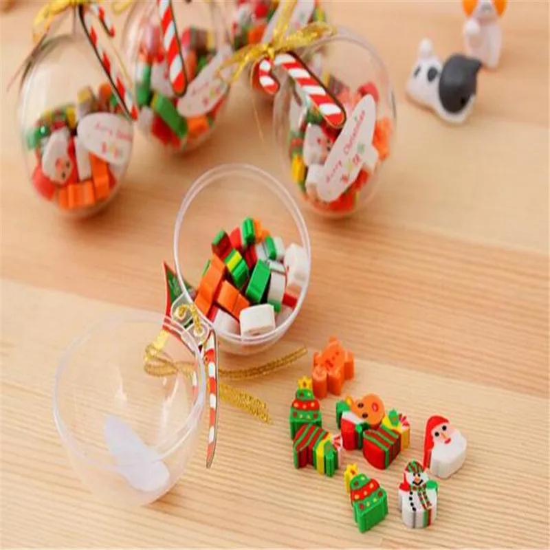 Youe shone 20pcs/ boxes creative christmas ball eraser borracha escolar erasers Christmas gift learning stationery for kids
Youe shone 20pcs/ boxes creative christmas ball eraser borracha escolar erasers Christmas gift learning stationery for kids