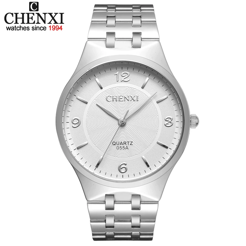 CHENXI Brand Men Quartz Lovers' Watch Stainless steel Casual Business Watches Analog Women Wristwatches male & Womens watches
CHENXI Brand Men Quartz Lovers' Watch Stainless steel Casual Business Watches Analog Women Wristwatches male & Womens watches