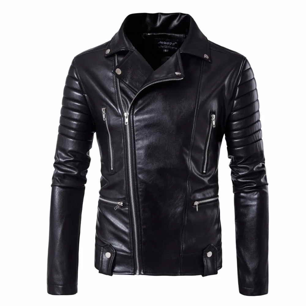 Brand Motorcycle Leather Jacket Coats Men 2018 Autumn Winter Men's Leather Jacket jaqueta de couro masculina Casual Tops Outwear
Brand Motorcycle Leather Jacket Coats Men 2018 Autumn Winter Men's Leather Jacket jaqueta de couro masculina Casual Tops Outwear
