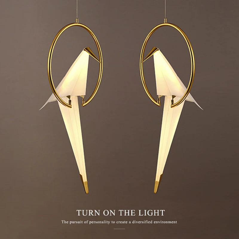 Modern Paper Crane Metal Chandelier For Restaurant Living Room Dining Room Children's Room LED Bird Design Pendant Lamp
Modern Paper Crane Metal Chandelier For Restaurant Living Room Dining Room Children's Room LED Bird Design Pendant Lamp