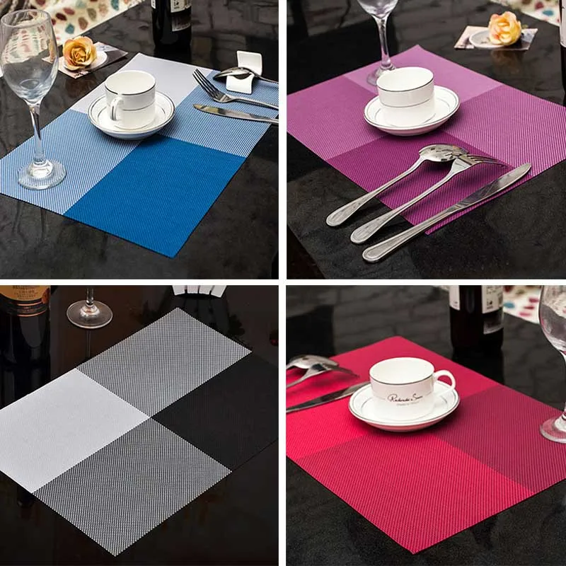 Новый модный обеденный стол из ПВХ столовые приборы в европейском стиле кухонный