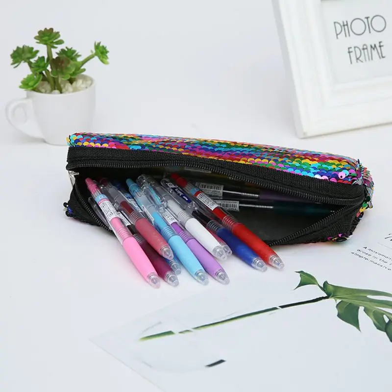 Sell at a loss! Women Sequin Glitter Makeup Bag Cosmetic Bag Pencil Box Travel Organizer Case for Girl 2020 
Sell at a loss! Women Sequin Glitter Makeup Bag Cosmetic Bag Pencil Box Travel Organizer Case for Girl 2020