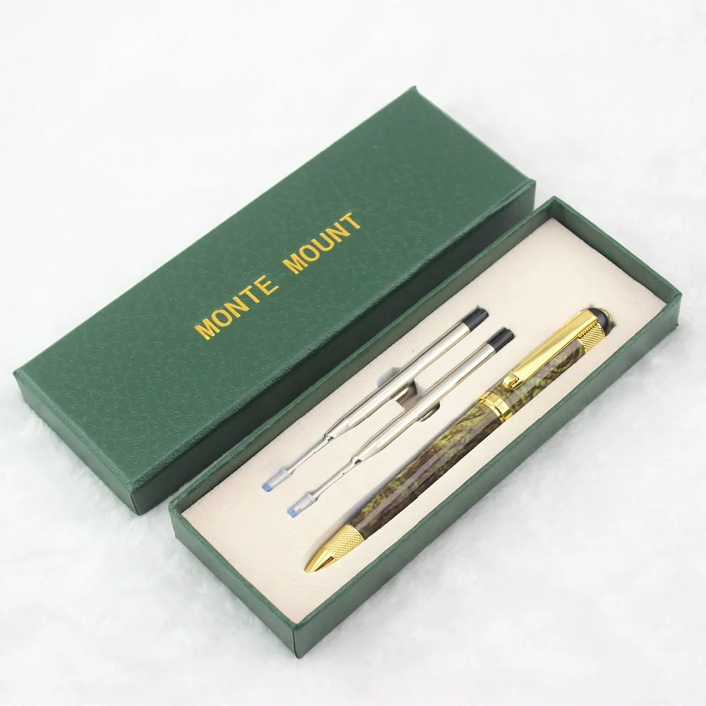 1PC Luxury Business pen High-end Gift Writing Stationery monte pen Metal 0.7mm Black Ink Sign Ballpoint Pens with a Gift Box
1PC Luxury Business pen High-end Gift Writing Stationery monte pen Metal 0.7mm Black Ink Sign Ballpoint Pens with a Gift Box