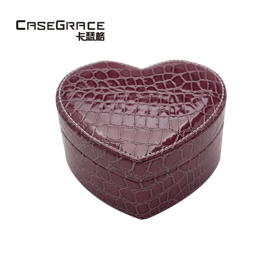 2 Layers Heart Shaped Girl Jewelry Storage Boxes Gift Leather Necklace Rings Earrings Makeup Organizer Gift Box for Women Lady
2 Layers Heart Shaped Girl Jewelry Storage Boxes Gift Leather Necklace Rings Earrings Makeup Organizer Gift Box for Women Lady