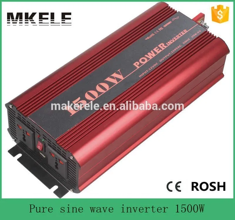 MKP1500-121R чистая Синусоидальная волна 1500 Вт Инвертор 12В до 120В инвертор поставщики