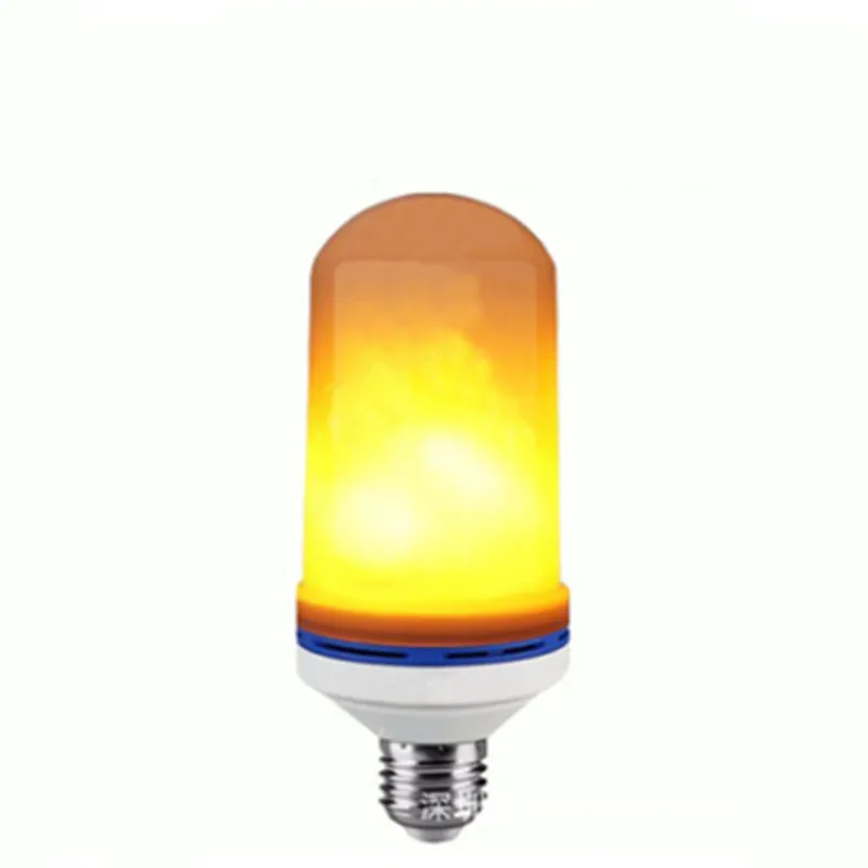Светодиодные лампы с эффектом пламени SonQin E14 E27 E40 2835 SMD 9 Вт 12 3 режима | Лампы