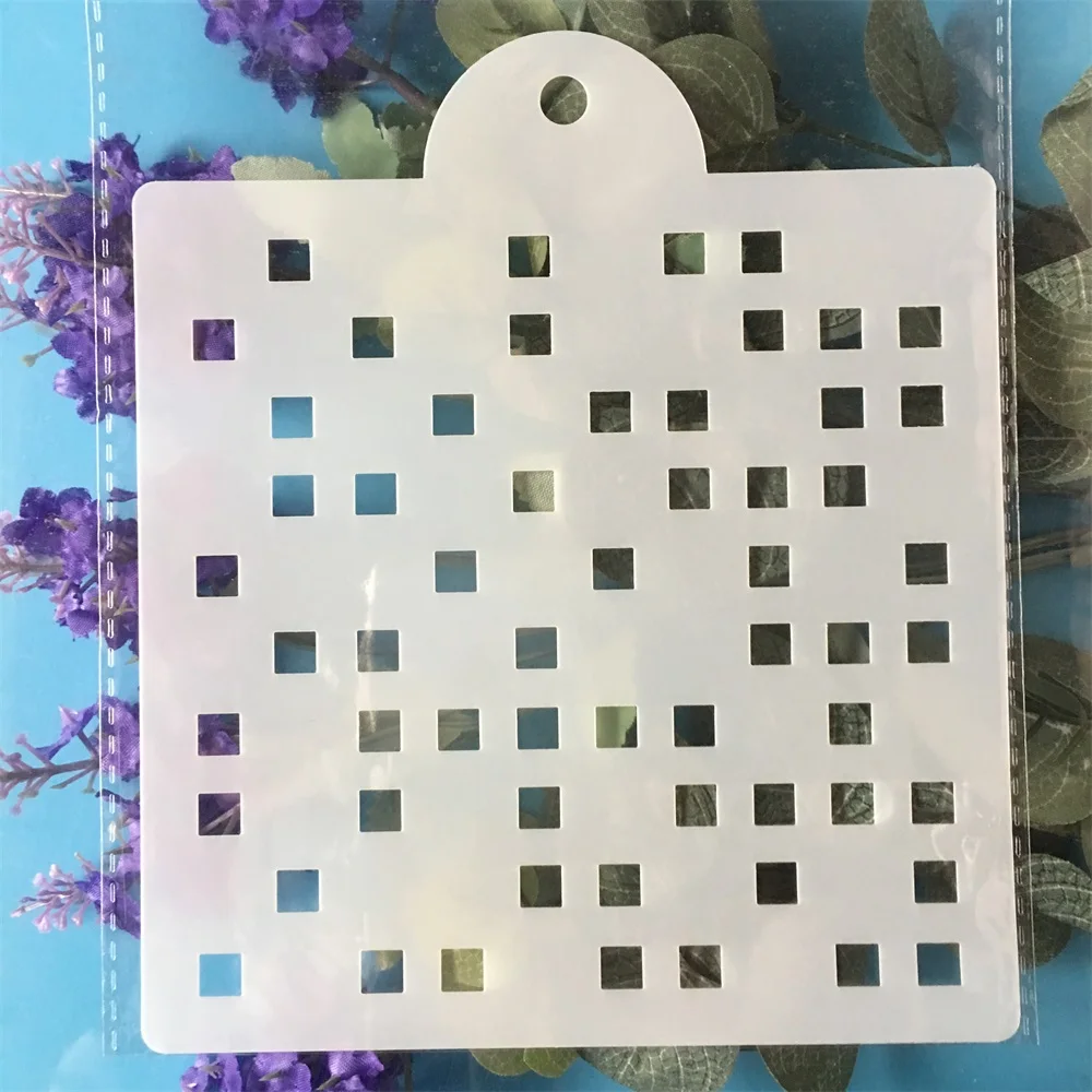 15cm Small Square Grid DIY Layering Stencils Painting Scrapbook Coloring Embossing Album Decorative Template
15cm Small Square Grid DIY Layering Stencils Painting Scrapbook Coloring Embossing Album Decorative Template