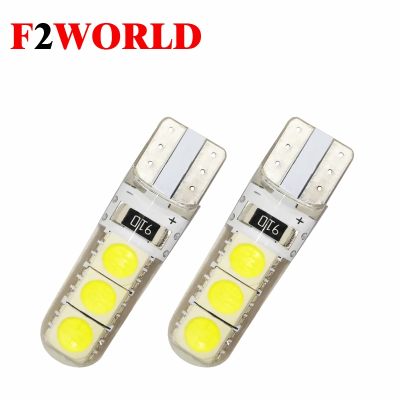 4 PCS OF Perfect led new hot sale flashing red blue white multi color light bulb T10 5050 6SMD with silicon PCB special material
4 PCS OF Perfect led new hot sale flashing red blue white multi color light bulb T10 5050 6SMD with silicon PCB special material