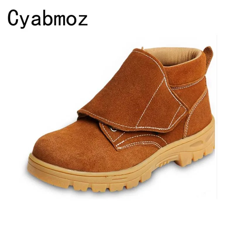 Cyabmoz Mens Big Size 38-46 Genuine Leather Boots Steel Toe Work Safety Shoes Outdoor Fashion Lightweight Anti Puncture Proof
Cyabmoz Mens Big Size 38-46 Genuine Leather Boots Steel Toe Work Safety Shoes Outdoor Fashion Lightweight Anti Puncture Proof
