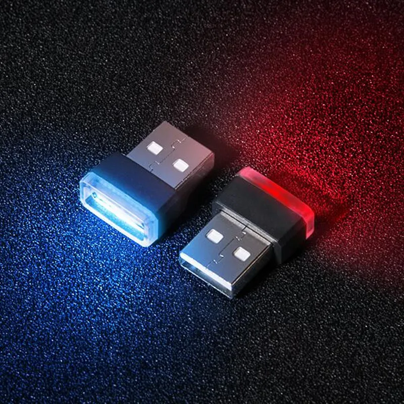 Автомобильный Стайлинг подстаканник коробка для хранения USB декоративная лампа