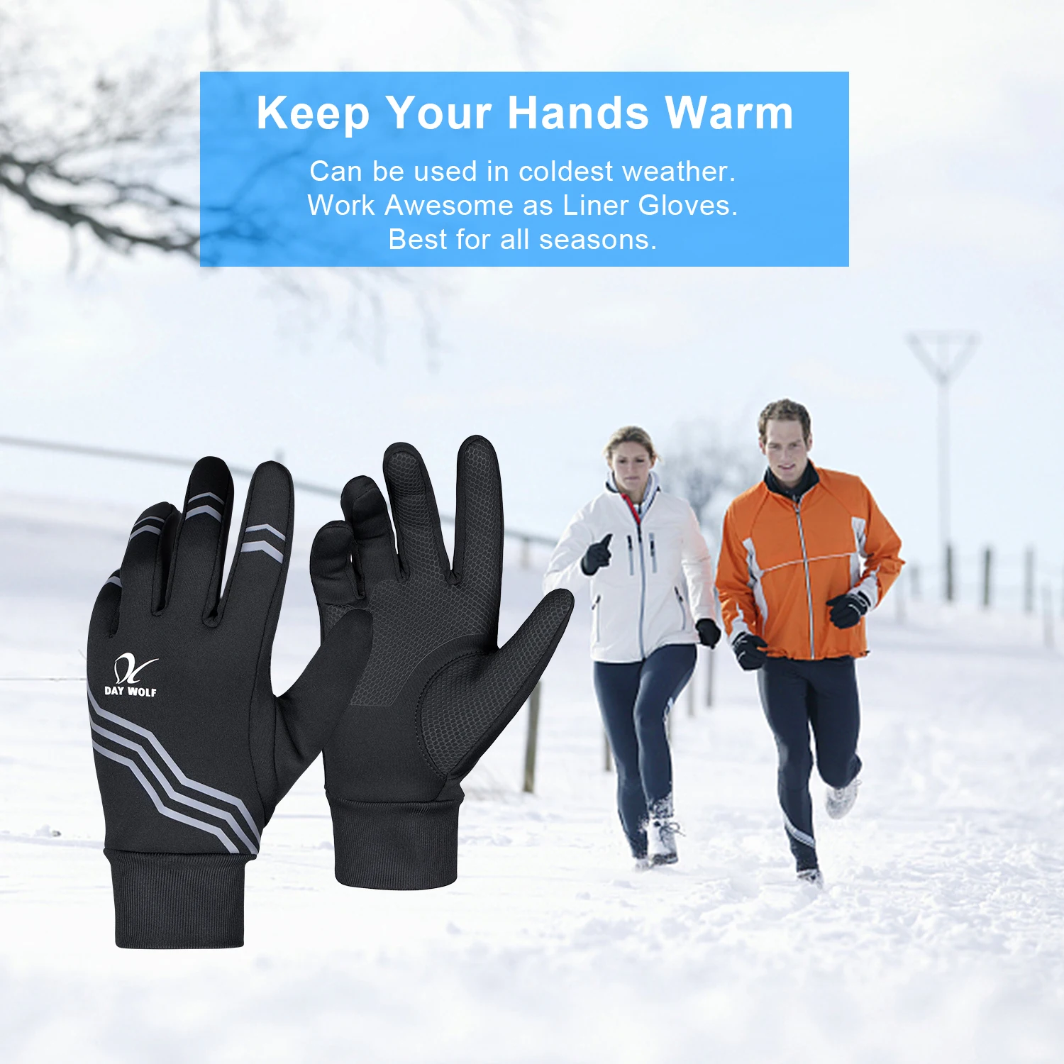 Genuine Day Wolf explosion models outdoor sports gloves touch screen bicycle riding long finger gloves
Genuine Day Wolf explosion models outdoor sports gloves touch screen bicycle riding long finger gloves