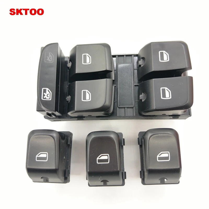 Кнопка переключателя окна SKTOO для AUDI A4 B8 A5 Q5 2007-2012 8KD 959 851 8KD959851D 8KD 959 855
Кнопка переключателя окна SKTOO для AUDI A4 B8 A5 Q5 2007-2012 8KD 959 851 8KD959851D 8KD 959 855