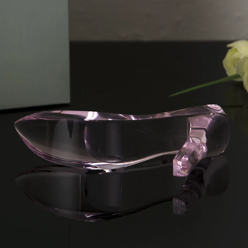 Pink 1pc 13cm Crystal Cinderella Pumps Figurine Glass Shoes Creative Craft Gift for Valentine's Day Home Decor Romance
Pink 1pc 13cm Crystal Cinderella Pumps Figurine Glass Shoes Creative Craft Gift for Valentine's Day Home Decor Romance