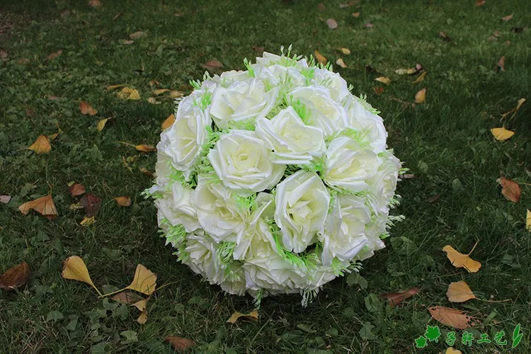 12"/30 CM Artificial Flower Rose Silk Kissing Balls Starry Flowers Ball For Christmas Ornaments Wedding Party Decorations
12"/30 CM Artificial Flower Rose Silk Kissing Balls Starry Flowers Ball For Christmas Ornaments Wedding Party Decorations