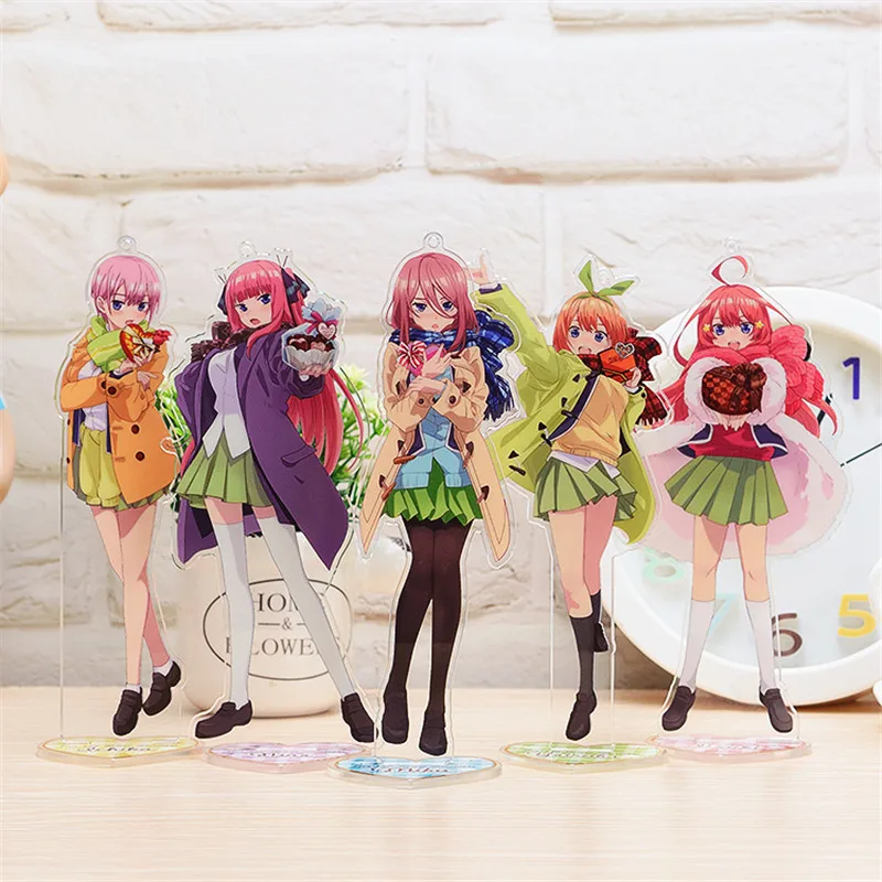 Quintestinal кинтуплеты фигурка акриловая Игрушка Аниме Ichika Nino Miku Yotsuba Itsuki модель девочка кукла 15 см для подарка
Quintestinal кинтуплеты фигурка акриловая Игрушка Аниме Ichika Nino Miku Yotsuba Itsuki модель девочка кукла 15 см для подарка