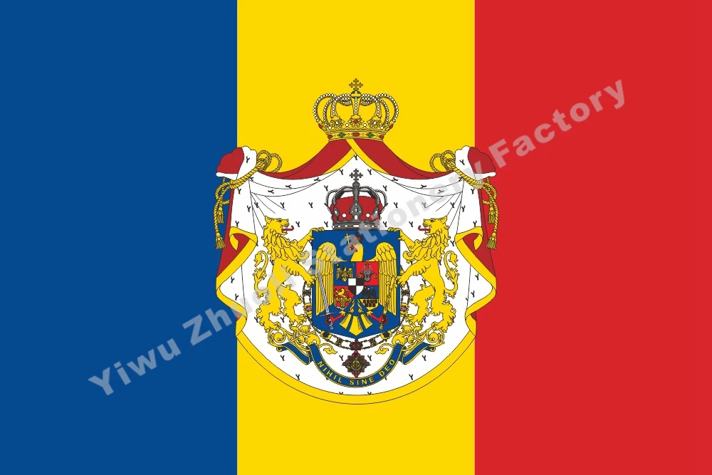 Romania Kingdom Flag 1921 150X90cm (3x5FT) 120g 100D Office/Activity/parade/Festival/world cup/Home Decoration
Romania Kingdom Flag 1921 150X90cm (3x5FT) 120g 100D Office/Activity/parade/Festival/world cup/Home Decoration
