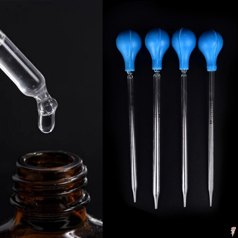 Excellent Rubber Head Glass 5ml Glass Pipettes Dropper Fluid Liquid Dropper Scale Line Lab Equipments
Excellent Rubber Head Glass 5ml Glass Pipettes Dropper Fluid Liquid Dropper Scale Line Lab Equipments