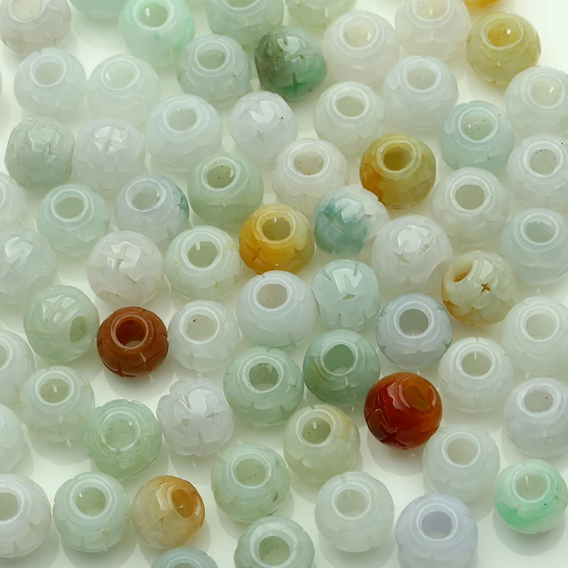 20 pcs A genuine natural jade three hollow Passepartout beads hand goods wholesale jewelry jade beads DIY
20 pcs A genuine natural jade three hollow Passepartout beads hand goods wholesale jewelry jade beads DIY