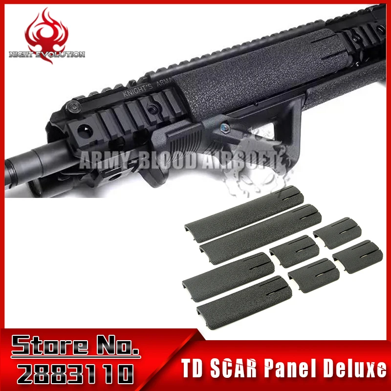 Element Airsoft RIS Picatinny / Weaver Rail Cover TD SCAR Panel Deluxe Version Accessories EX339
Element Airsoft RIS Picatinny / Weaver Rail Cover TD SCAR Panel Deluxe Version Accessories EX339