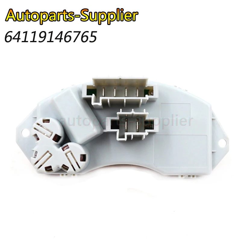 New Fan Motor Heater Resistor Speed Controller 64119146765 For BMW 1 3 Series X5 X6 E87 E81 E88 E91 E90 E92 64119265892
New Fan Motor Heater Resistor Speed Controller 64119146765 For BMW 1 3 Series X5 X6 E87 E81 E88 E91 E90 E92 64119265892