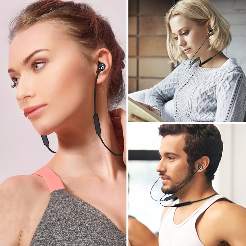 EWa спортивные беспроводные Bluetooth наушники Магнитная аттракцион гарнитура