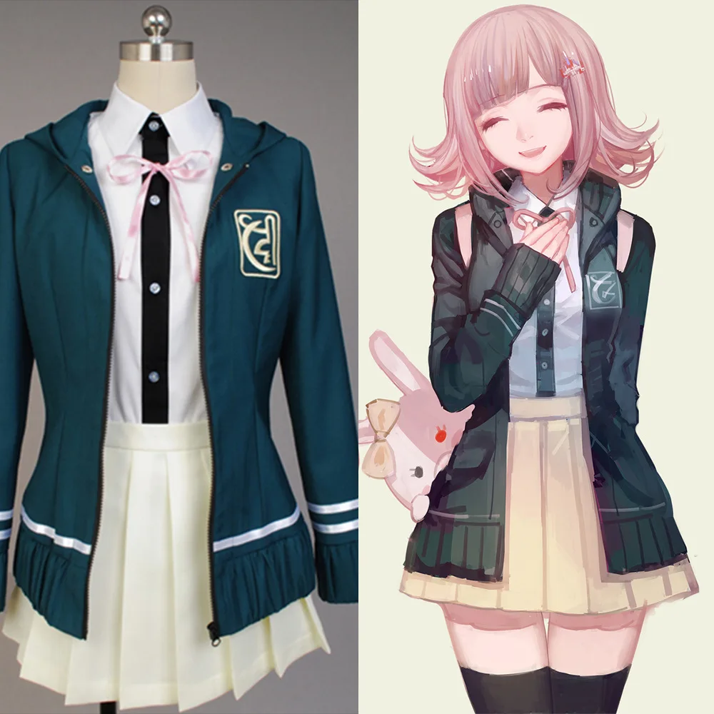 Super DanganRonpa 2 Chiaki Nanami Cosplay Costumes Jacket Shirt Skirt Custom Made For Women
Super DanganRonpa 2 Chiaki Nanami Cosplay Costumes Jacket Shirt Skirt Custom Made For Women