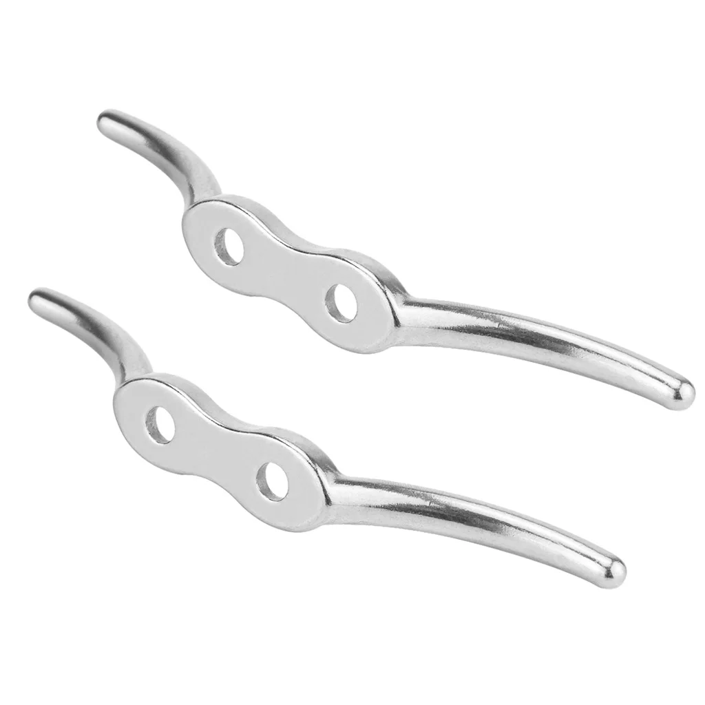2Pack 4inch Boat Open Base Cleats Marine Dock Desk Line Rope Cleat Stainless Steel 316 Grade for Boat Yacht
2Pack 4inch Boat Open Base Cleats Marine Dock Desk Line Rope Cleat Stainless Steel 316 Grade for Boat Yacht