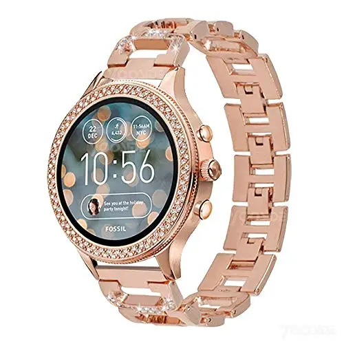 Ремешок YOOSIDE для часов Fossil Q Venture Gen3/Gen4 HR/TicWatch C2 быстросъемный металлический