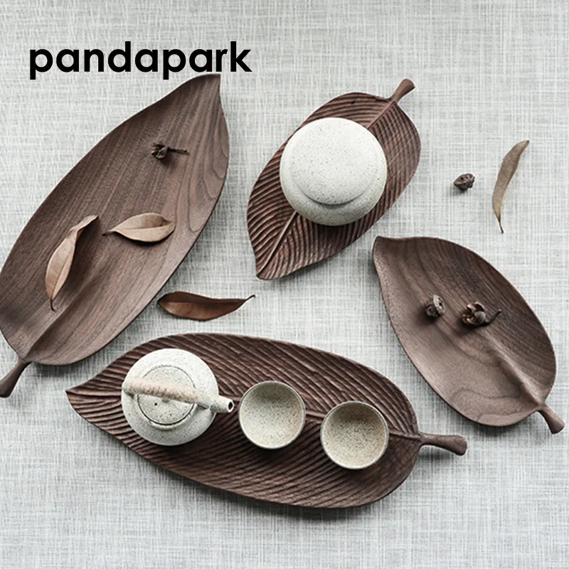 Pandapark, креативный деревянный чайный поднос в форме листа, Пуэр Улун, китайский чайный набор, поднос для подачи чая, высокое качество, Dienblad PPM025
Pandapark, креативный деревянный чайный поднос в форме листа, Пуэр Улун, китайский чайный набор, поднос для подачи чая, высокое качество, Dienblad PPM025