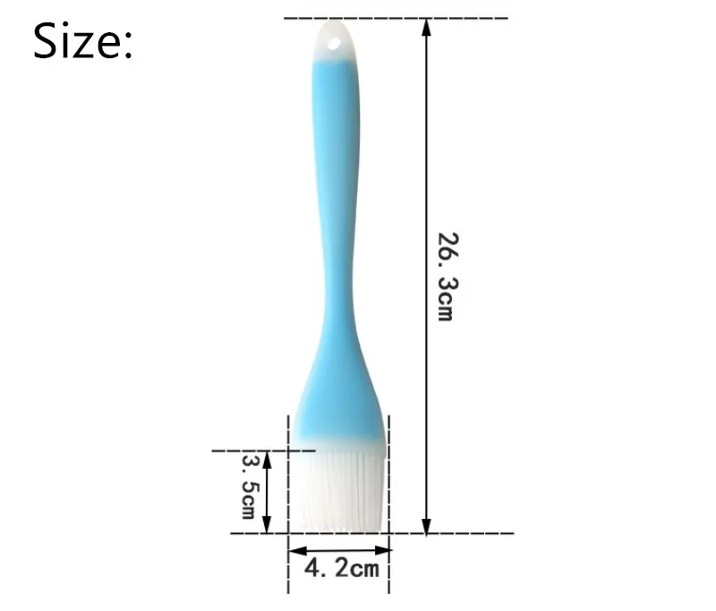 ChangYang Silicone Baking Brush Pastry Bread Oil Cream Bakeware BBQ Brushes Cake Cooking Basting Tool Kitchen Accessories Gadget | Дом и сад