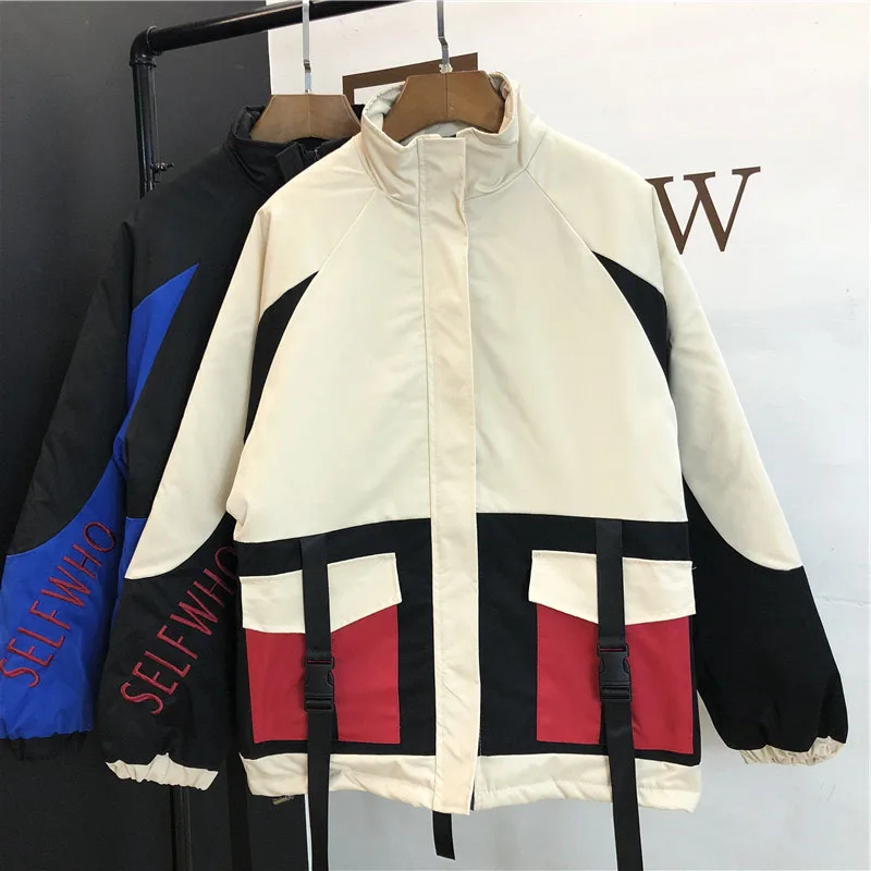 Autumnwinter women Korean version loose large size quilted tooling baseball uniform Harajuku port coat cotton clothing coat lady
Autumnwinter women Korean version loose large size quilted tooling baseball uniform Harajuku port coat cotton clothing coat lady