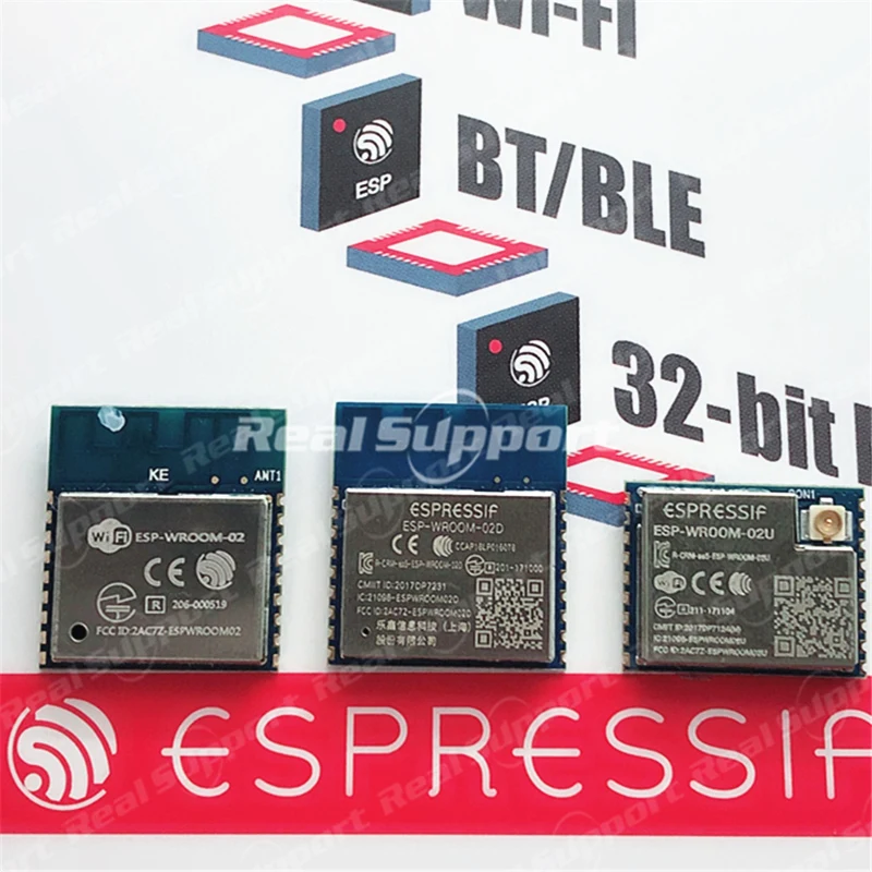 ESP-WROOM-02 02D 02U ESP8266 Modules Espressif Original Remote control Switch wifi wireless Modules
ESP-WROOM-02 02D 02U ESP8266 Modules Espressif Original Remote control Switch wifi wireless Modules
