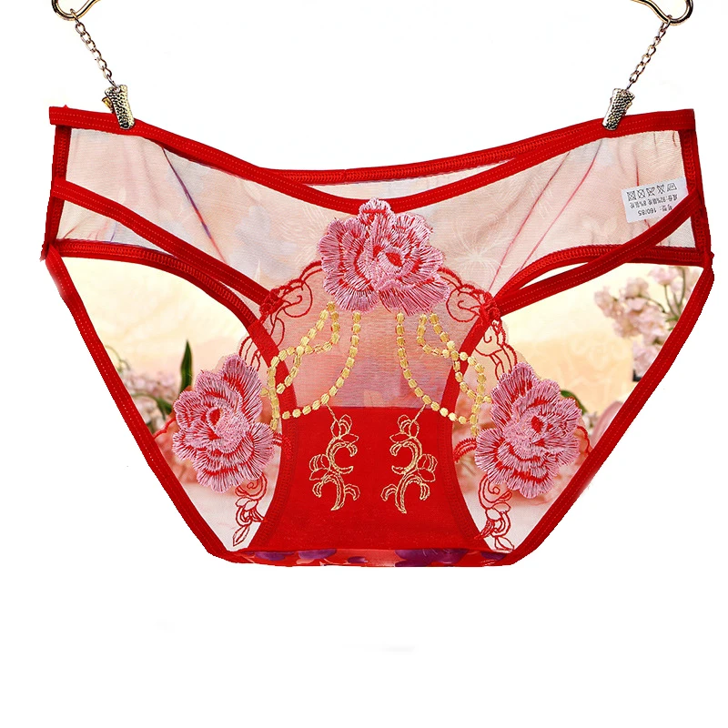 Embroidery Mesh Panties Women Sexy Lingerie Embroidery Thin Summer Underwear Transparent Floral Panties Female Lingerie Intimate
Embroidery Mesh Panties Women Sexy Lingerie Embroidery Thin Summer Underwear Transparent Floral Panties Female Lingerie Intimate
