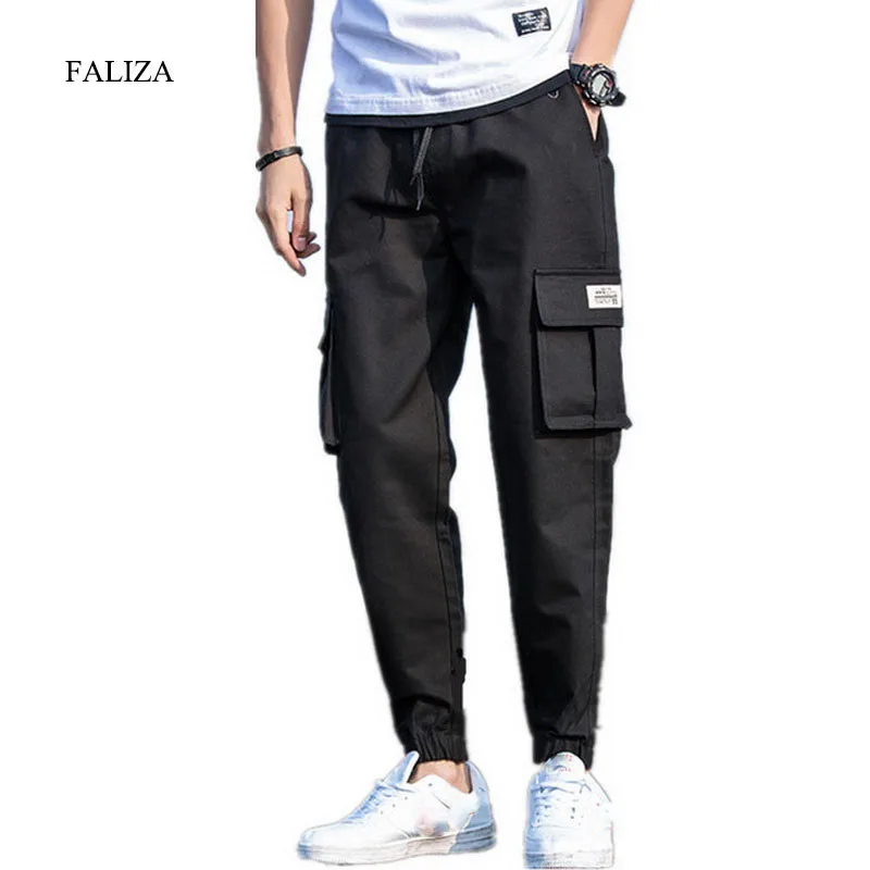 FALIZA Hip Hop Cargo Pants Mens Spring Summer Military Style Joggers Pants Men Camouflage Baggy Casual Trousers Khaki Pants PA04
FALIZA Hip Hop Cargo Pants Mens Spring Summer Military Style Joggers Pants Men Camouflage Baggy Casual Trousers Khaki Pants PA04