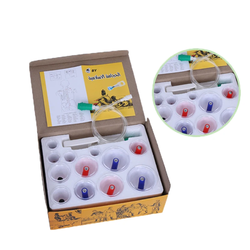 12 Cans Arabic Vacuum Cupping Massage Cups Massager Health Cupping Set Monitors Product Cans Opener Pull Vacuum Cupping Massage
12 Cans Arabic Vacuum Cupping Massage Cups Massager Health Cupping Set Monitors Product Cans Opener Pull Vacuum Cupping Massage