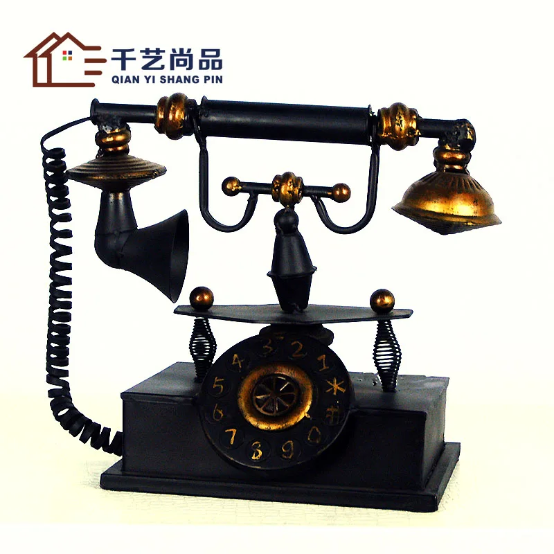 Iron retro Home Furnishing office computer desk creative living room bedroom decor entrance room phone decoration
Iron retro Home Furnishing office computer desk creative living room bedroom decor entrance room phone decoration