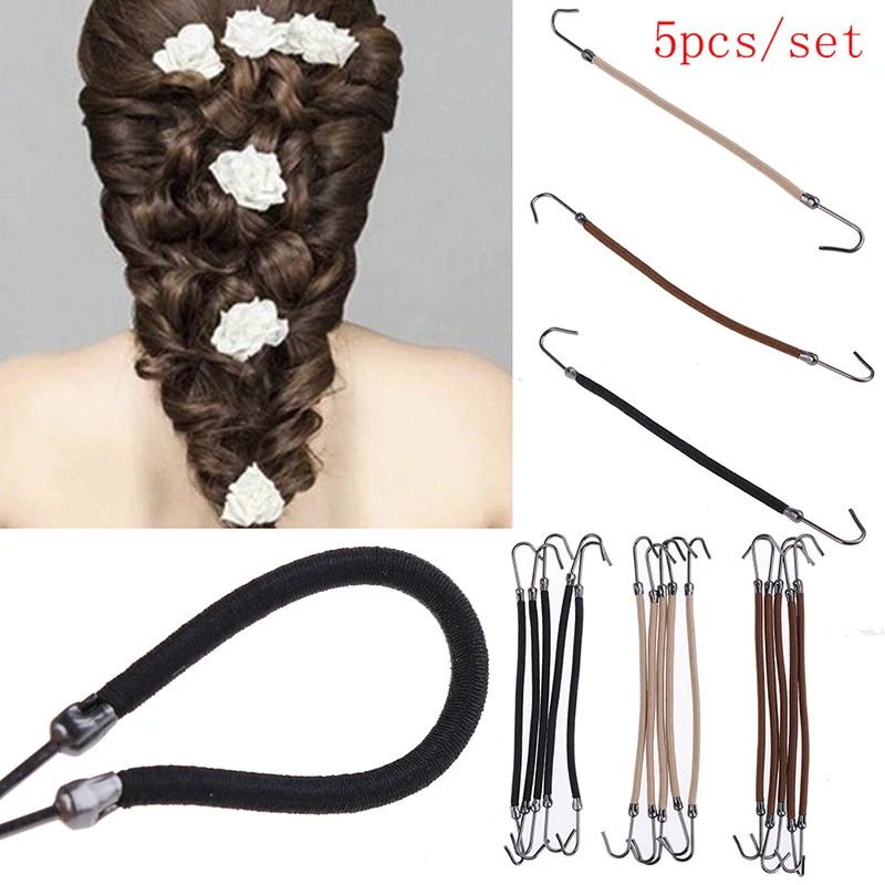 5pcs New Elastic Clips Bows Women Girls Bands Gum With Hook Ponytail Holder Bungee Hair Thick Hair Headwear Hair Accessories Hot
5pcs New Elastic Clips Bows Women Girls Bands Gum With Hook Ponytail Holder Bungee Hair Thick Hair Headwear Hair Accessories Hot