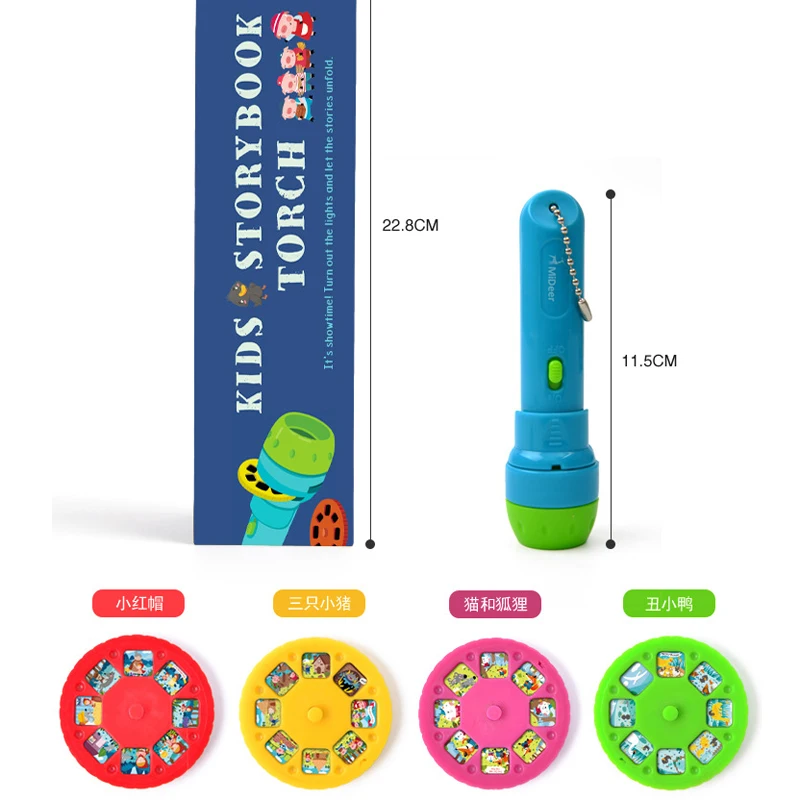 Baby Sleep Story Flashlight Projection Lamp Toy Kids Story Light Toy Educational Toys For Children Adjustable Focal Length Slide
Baby Sleep Story Flashlight Projection Lamp Toy Kids Story Light Toy Educational Toys For Children Adjustable Focal Length Slide