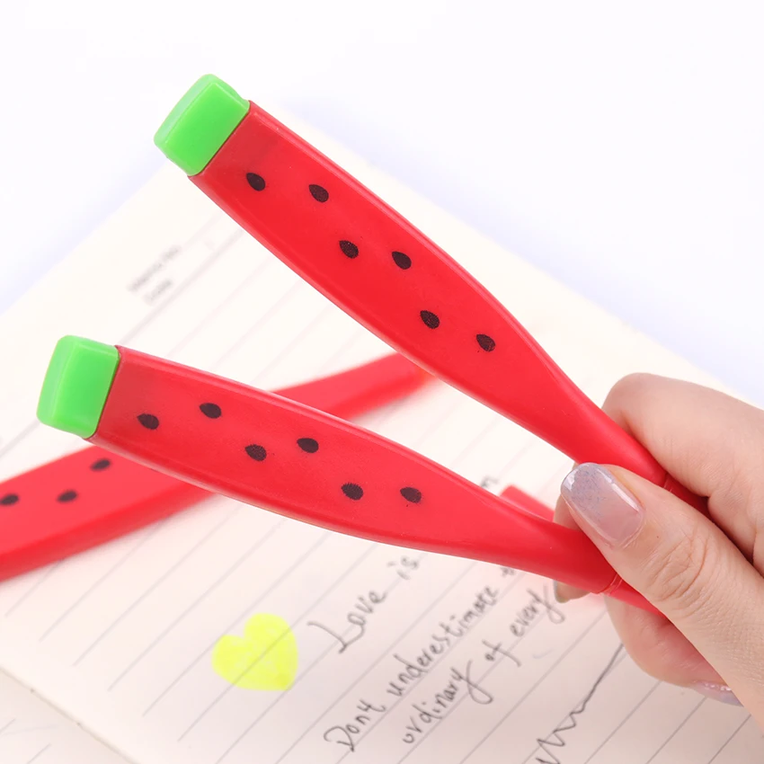 Cute Watermelon Gel Pens Kawaii 0.38mm Black Ink Pen Canetas School Student Office Stationery Material Escolar
Cute Watermelon Gel Pens Kawaii 0.38mm Black Ink Pen Canetas School Student Office Stationery Material Escolar