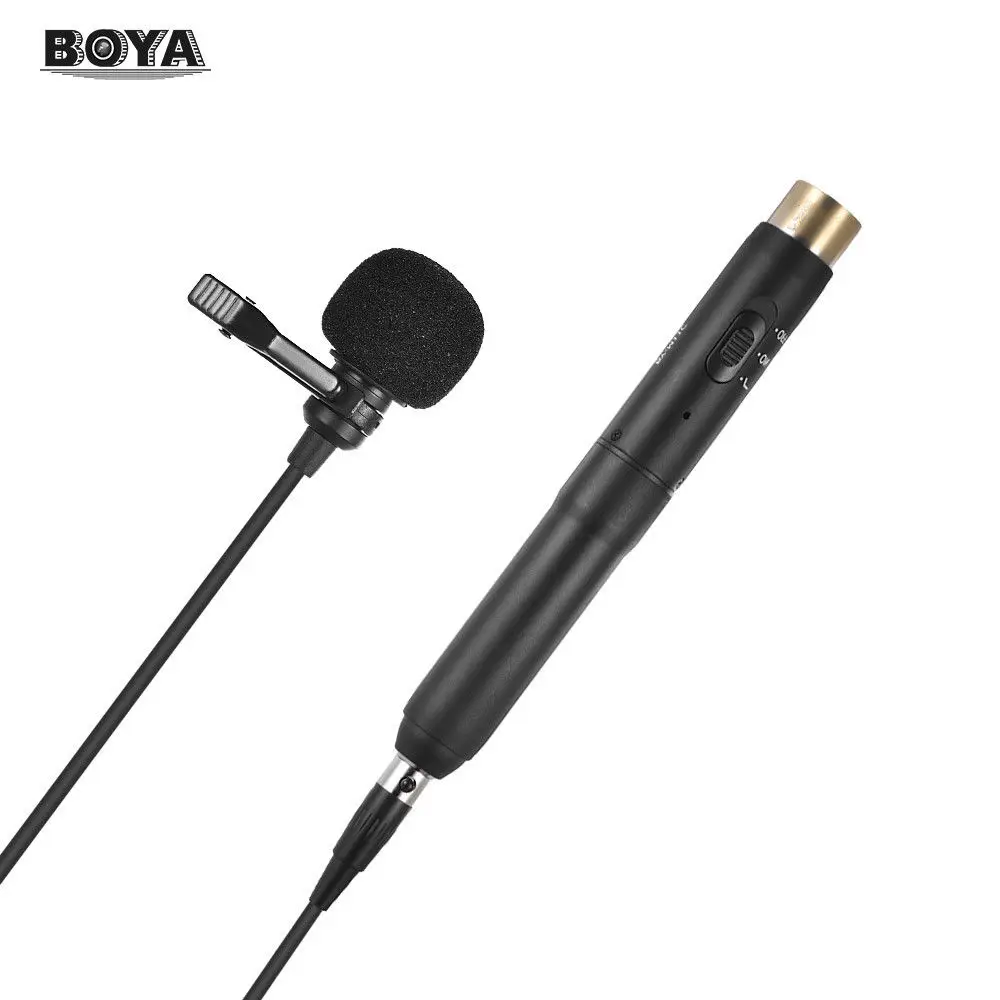 BOYA BY-M11C петличный микрофон на 3-Pin конектор для усиления звука Запись с