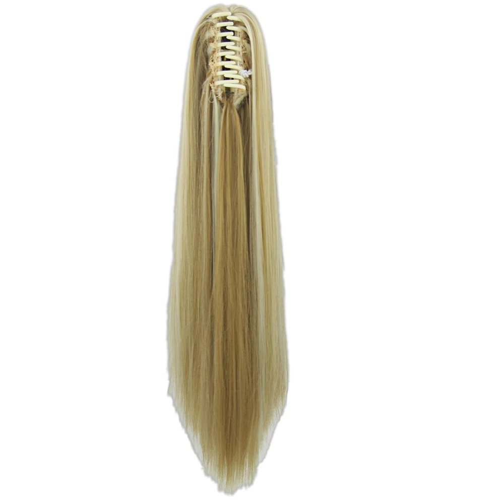 Soowee Long Straight Clip In Hair Extensions Piece Blonde Gray Little Pony Tail Synthetic Hair Claw Ponytails
Soowee Long Straight Clip In Hair Extensions Piece Blonde Gray Little Pony Tail Synthetic Hair Claw Ponytails
