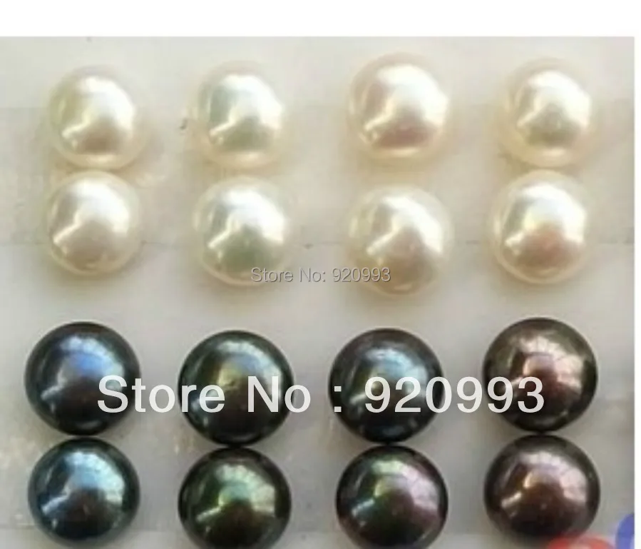 free P&P**wholesale Natural> 8 PAIRS JEWELRY 8-9MM SOUTH SEA WHITE&BLACK PEARL EARRINGS WHOLESALE
free P&P**wholesale Natural> 8 PAIRS JEWELRY 8-9MM SOUTH SEA WHITE&BLACK PEARL EARRINGS WHOLESALE