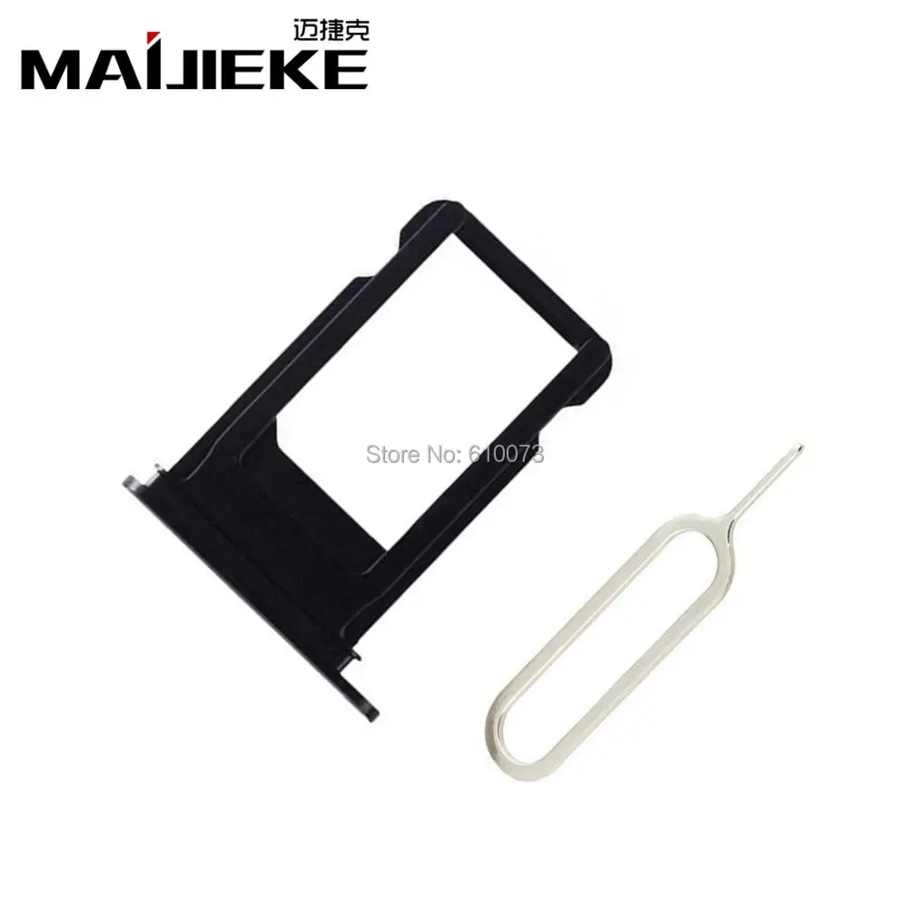 MAIJIEKE New Black Sim Card Tray Slot Holder Repair Part Replacement for iPhone 8 plus+Eject pin
MAIJIEKE New Black Sim Card Tray Slot Holder Repair Part Replacement for iPhone 8 plus+Eject pin