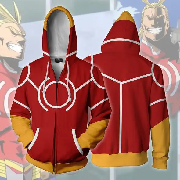 CostumeBuy Anime My Hero Academia Boku Cosplay Costumes All Might Red Coat Men's Sport Hooded Jacket Hoodie Unisex
CostumeBuy Anime My Hero Academia Boku Cosplay Costumes All Might Red Coat Men's Sport Hooded Jacket Hoodie Unisex