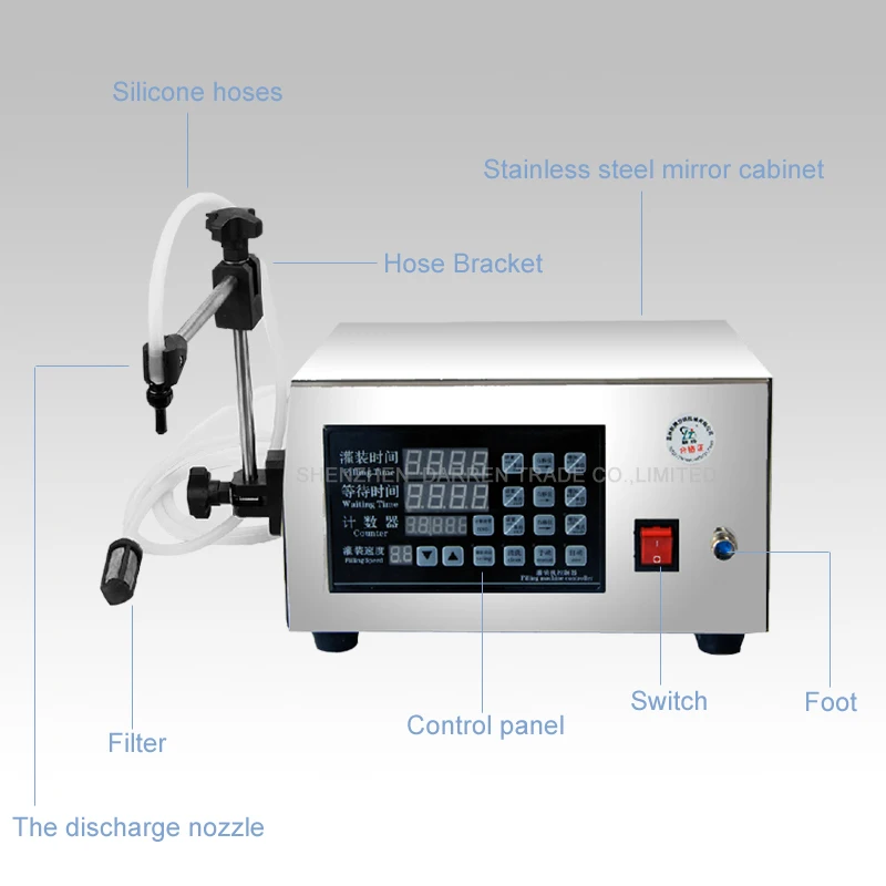 LT-130 CNC Liquid Filling Machine Microcomputer Control Automatic Water Liquid Filling Machine Liquid Filler 110/220V 1PC
LT-130 CNC Liquid Filling Machine Microcomputer Control Automatic Water Liquid Filling Machine Liquid Filler 110/220V 1PC