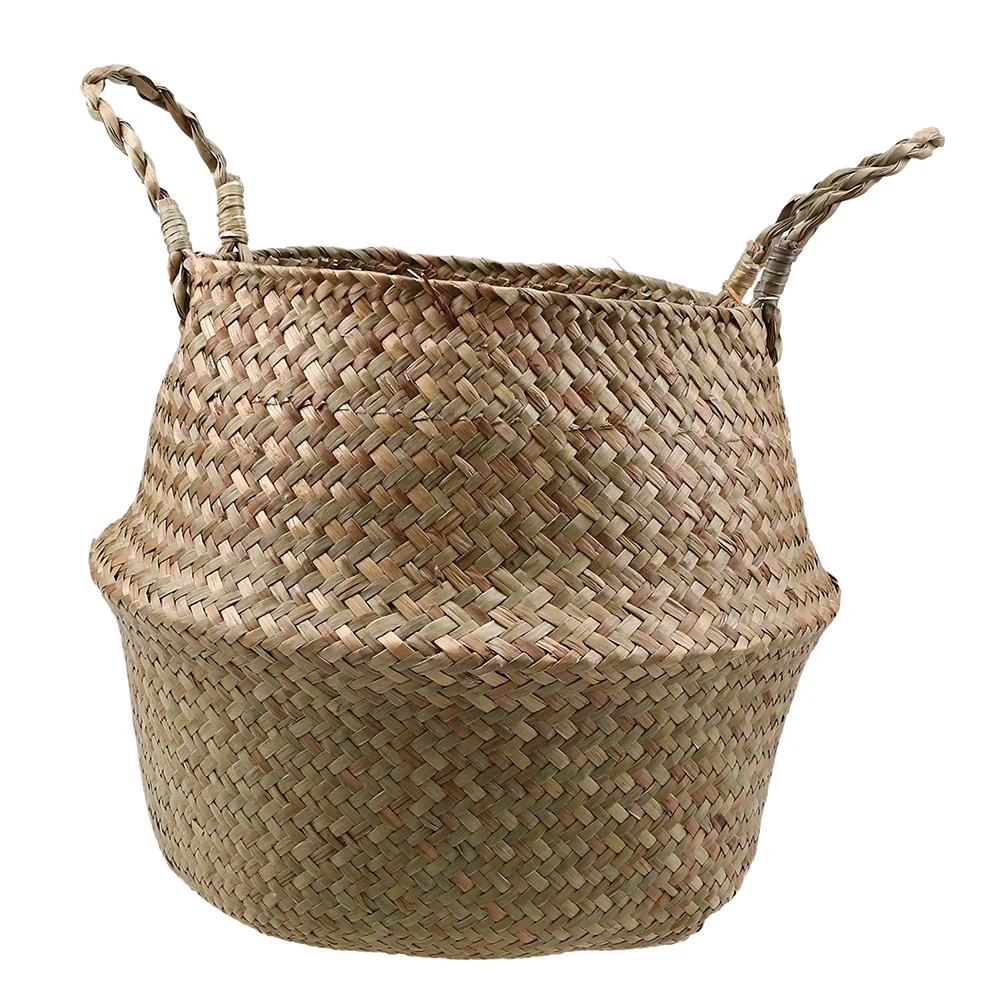 2 Pieces Car Trunk Folded Handmade Natural Color Seaweed Woven Basket Storage Portable Miscellaneous Goods
2 Pieces Car Trunk Folded Handmade Natural Color Seaweed Woven Basket Storage Portable Miscellaneous Goods